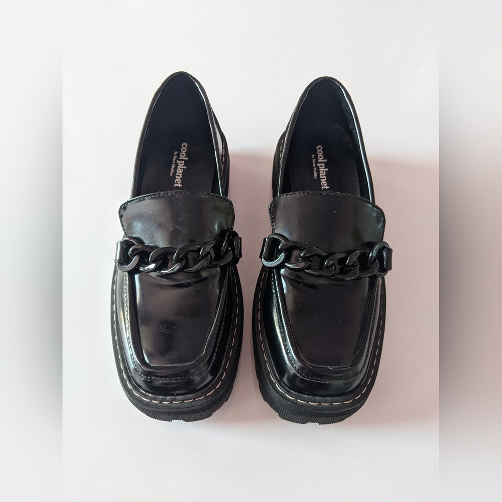 Steve Madden Patent Leather Loafers